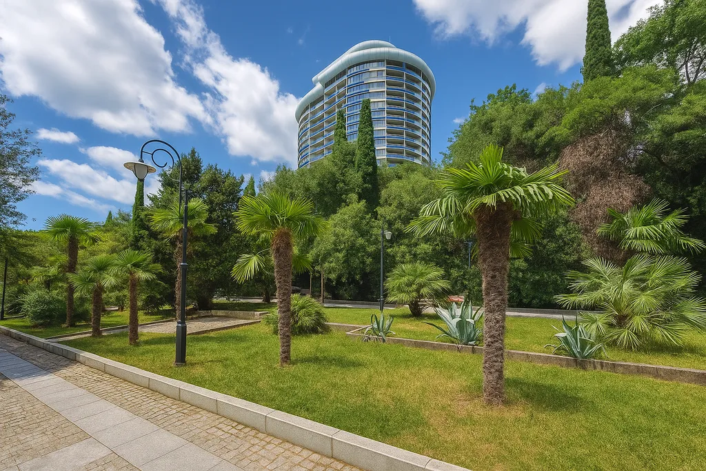 Апартаменты 190 м до моря в ЖК Зазеркалье