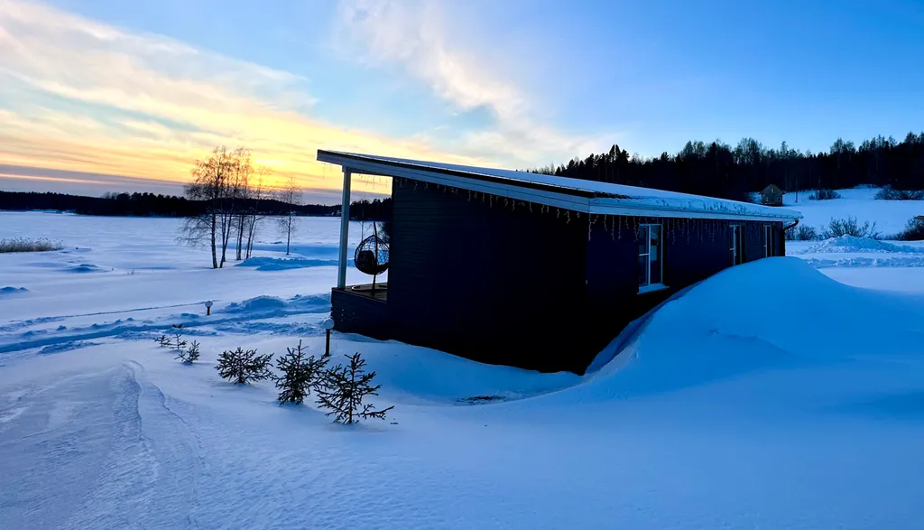 Дом # 1 в карелии с видом на Ладогу