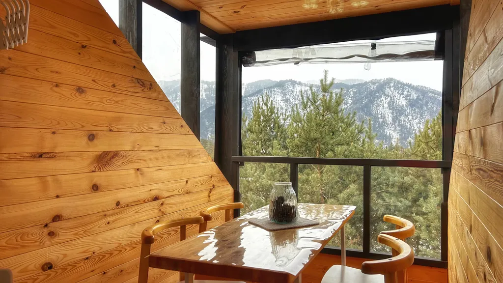 Апартаменты с видом на горы