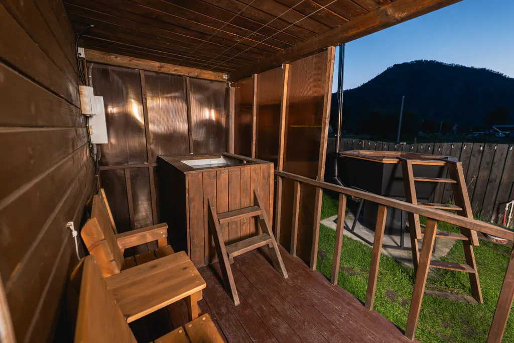 Однокомнатный коттедж-коннект