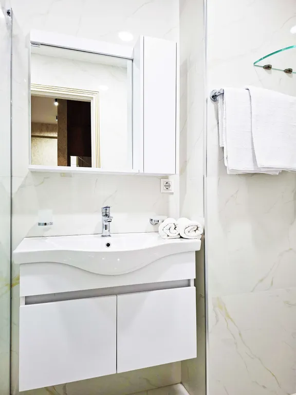 Двухкомнатная квартира в центре Тбилиси с балконом