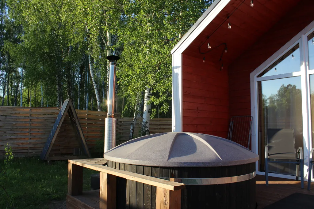 Отдых в уютном домике у леса