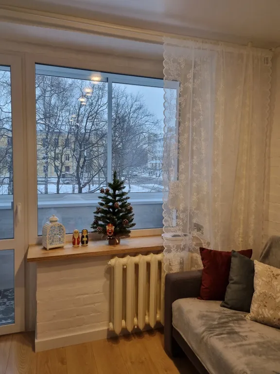 Квартира с видом на собор Святого Петра и Павла