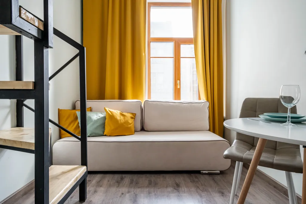 Квартира Квартира Бирюзовый лофт/Cтудия в центре — Санкт-Петербург