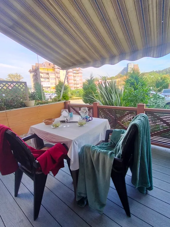 Студия с террасой Каравелла Португалии на берегу моря