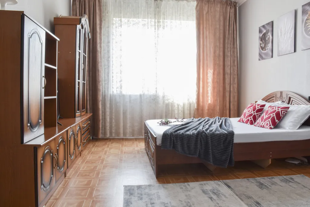 1-комнатная квартира с панорамным видом на Заилийский Алатау — комфорт