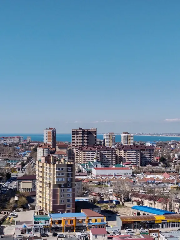 Студия с видом на море