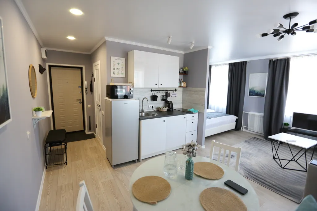 Апартаменты комфорт с видом на три вулкана, шикарное расположение