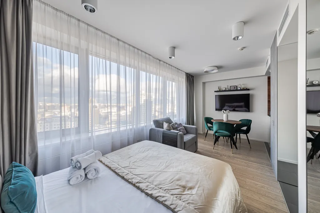 Квартира Квартира Видовая студия Green Book Смарт Хост — Москва