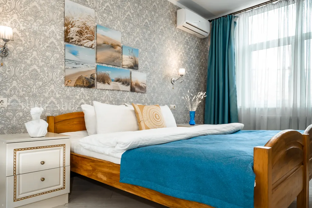 Квартира Квартира Просторная евродвушка — Анапа