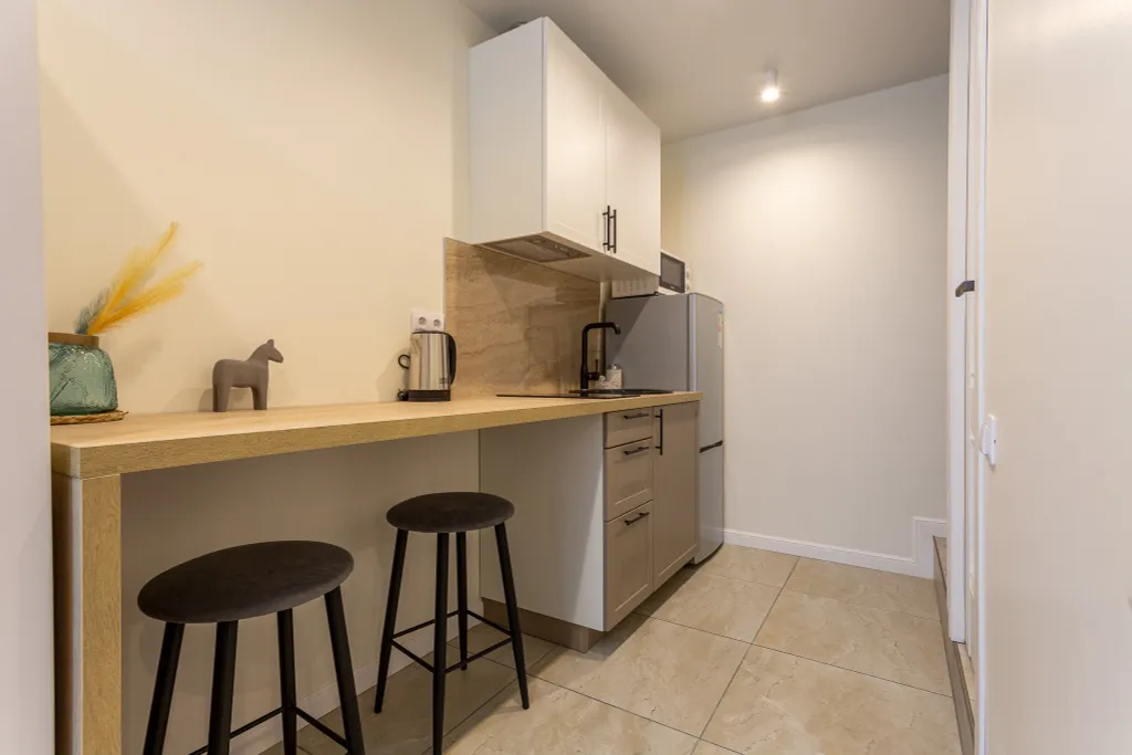 Квартира Квартира Уютная и эргономичная студия Морент в ЖК Фрукты — Сириус