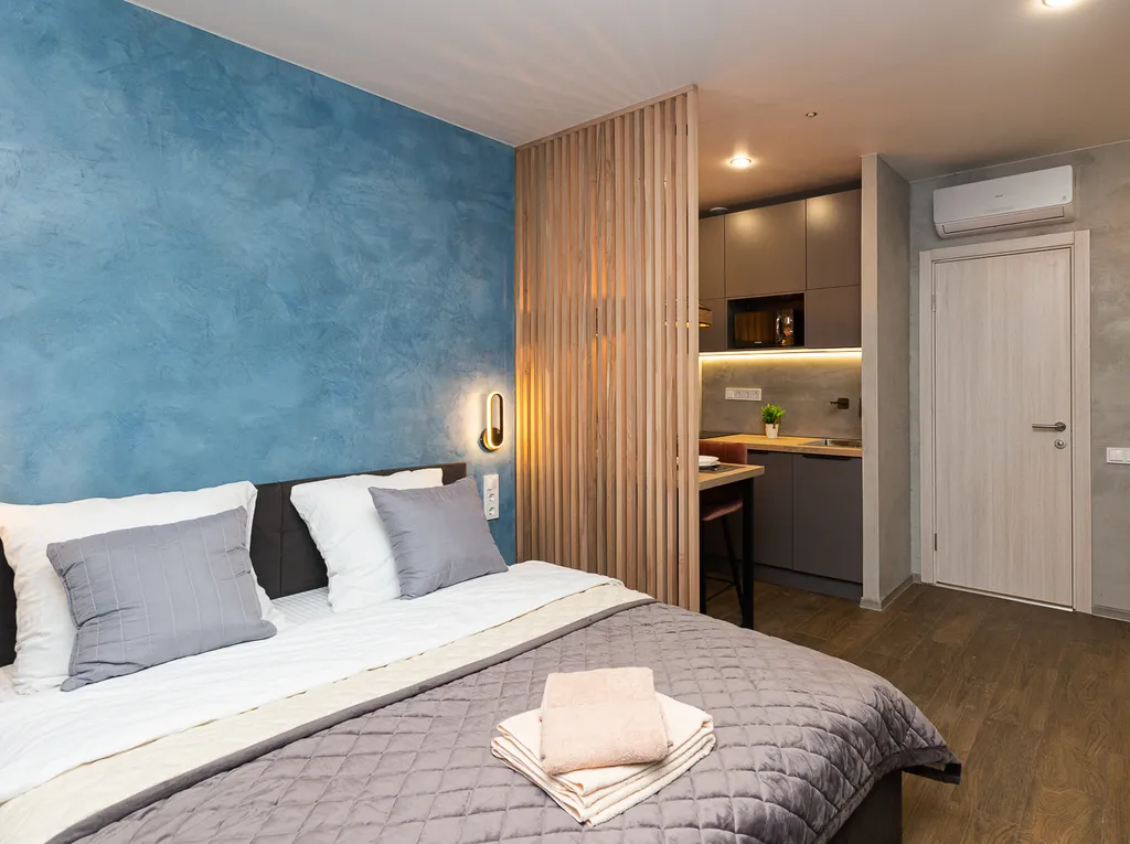 Стильная и уютная студия рядом с метро