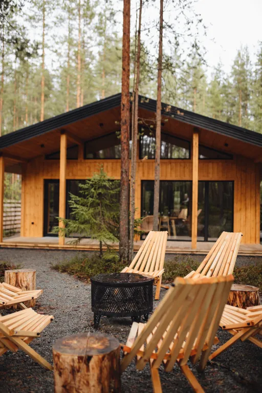 Гостевой дом с видом на лес