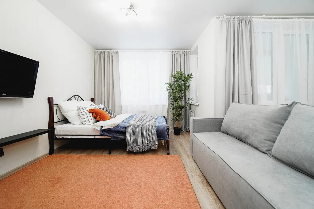 Просторная студия для семейного отдыха