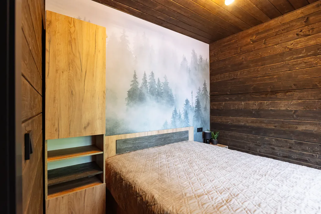 Дом с баней на озере