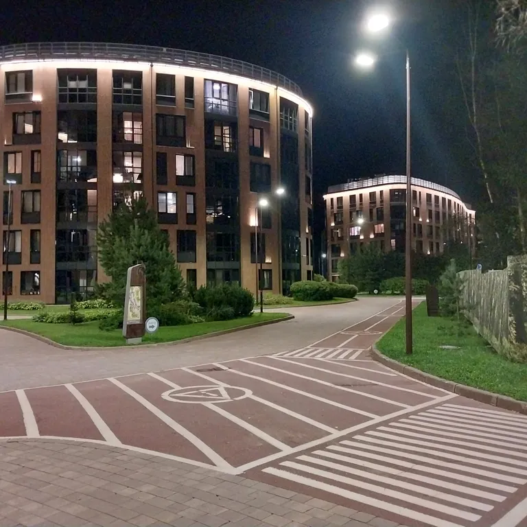 Квартира на берегу залива в комплексе Светлый мир