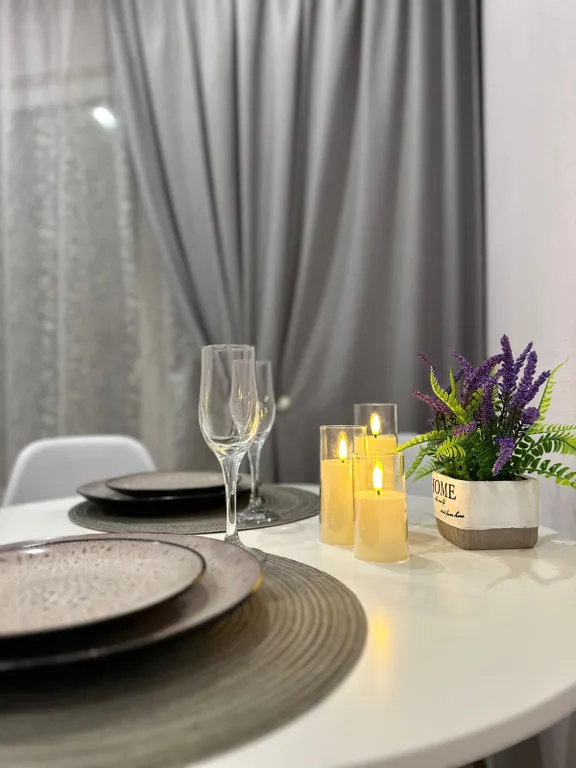 Квартира с красивым видом на город