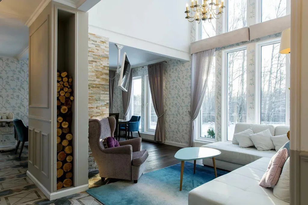 Коттедж MyHomeYourHome дизайнерский дом у леса — Первомайское