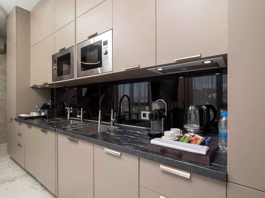 Апартаменты с красивым панорамным видом на город и море