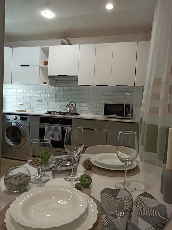 Квартира с дизайнерским ремонтом