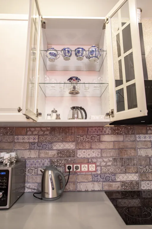 Апартамент с балконом и видом на горы №6