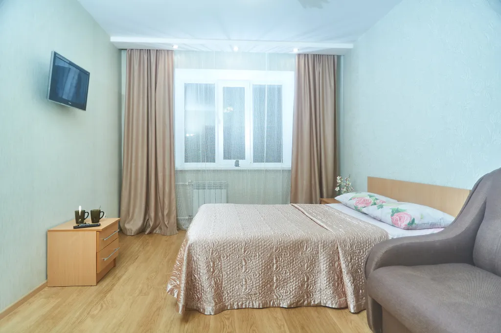 Двухкомнатная квартира с изолированными комнатами в центре города