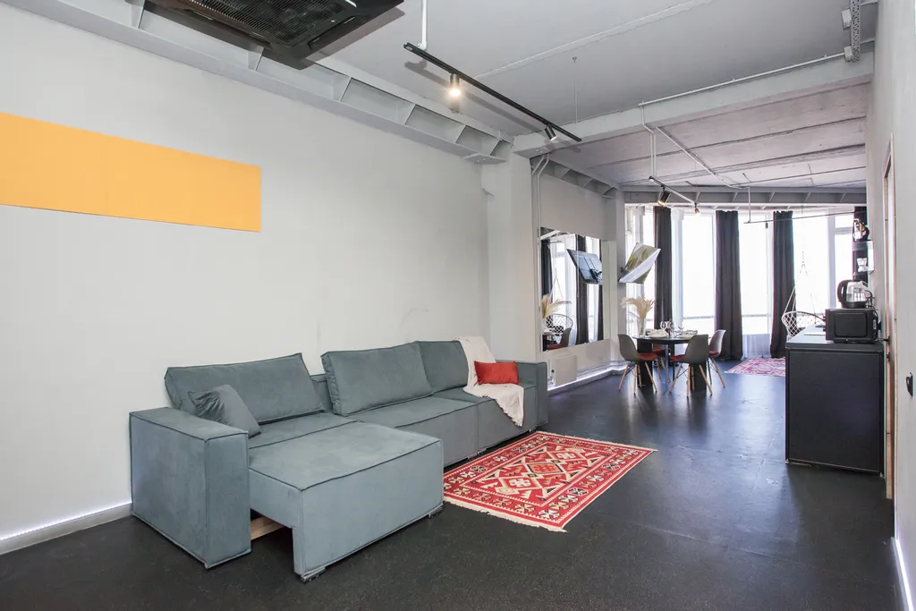 Апартаменты с панорамным окнами с видом на город