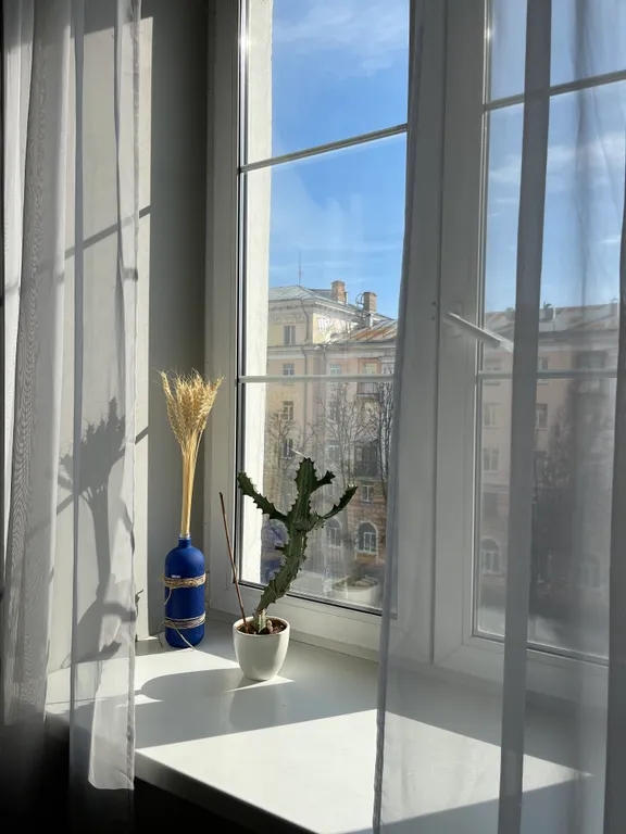 Просторная, светлая квартира в скандинавском стиле в центре города