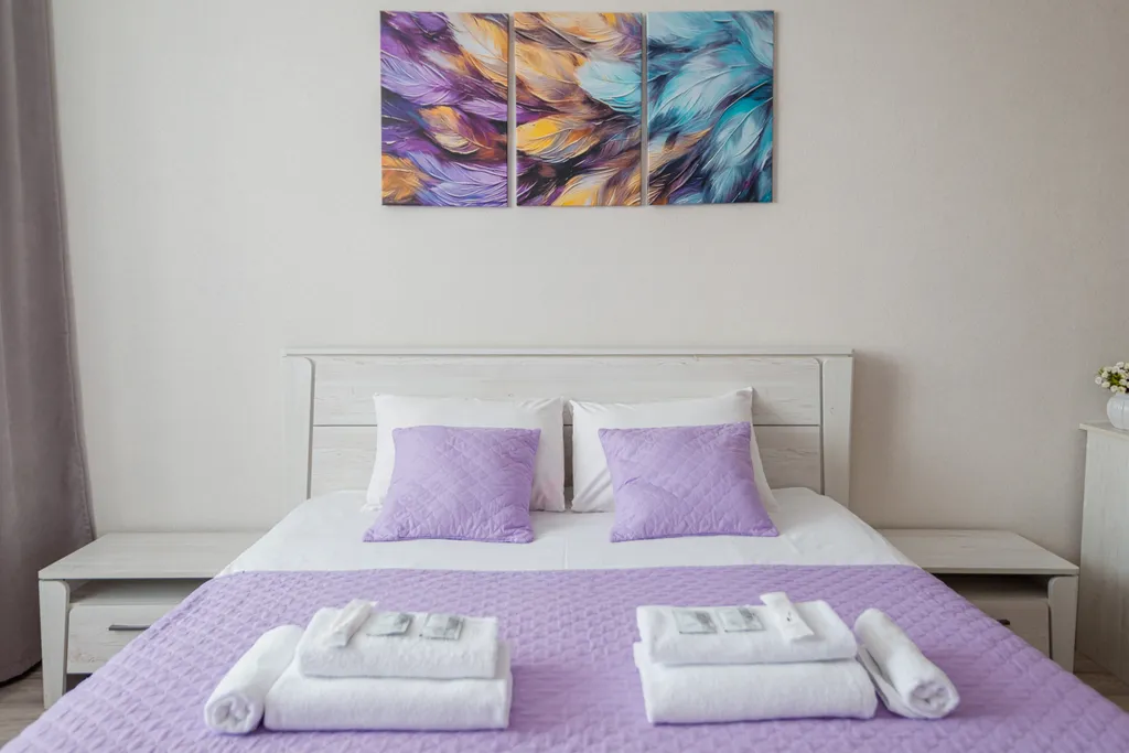 Уютная в центре города, гостиничный сервис, кондиционер бесконтактно