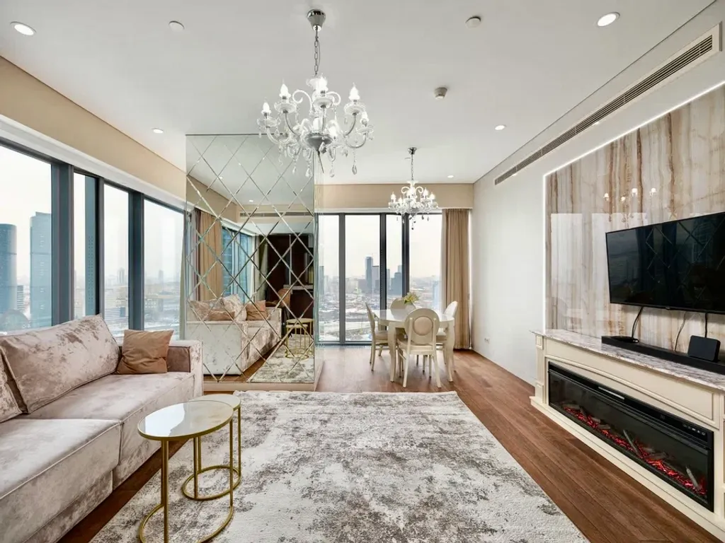 Роскошные апартаменты люкс в башне Око Москва-Сити