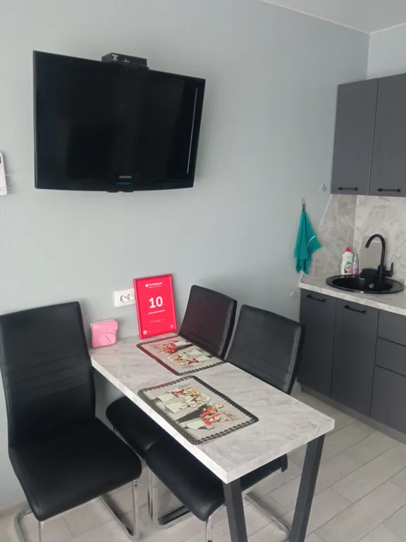 Уютная квартира-студия с шикарным видом на море и горы