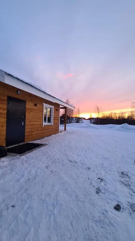 Коттедж Гостевой дом с террасой и сауной в Карелии, вблизи реки и озера Ладоги — Видлица