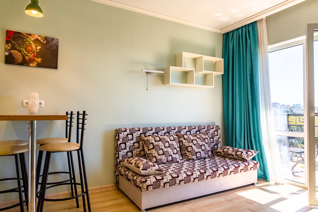 Квартира Квартира с видом на море и балконом — Адлер