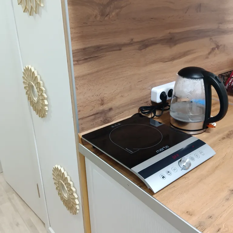 Душевная студия с дизайнерским ремонтом