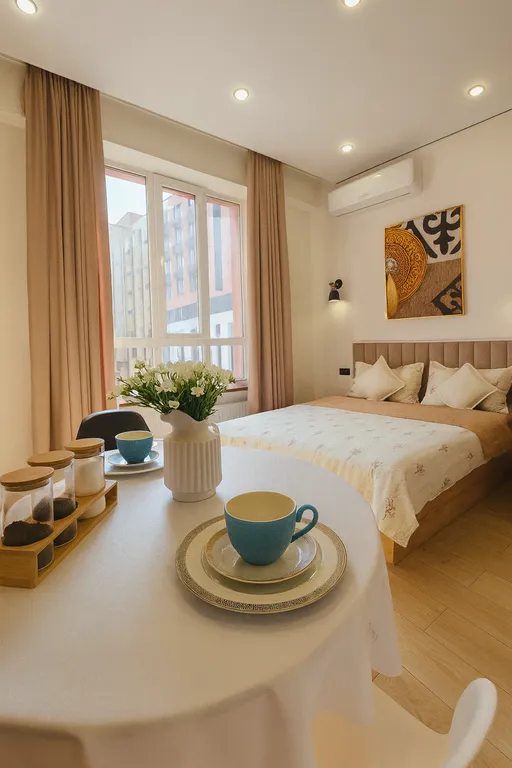 Яркая и стильная студия рядом с mega park