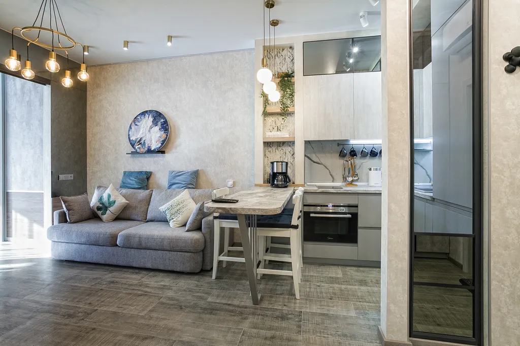 Видовая квартира с панорамой на горы в Приморском парке