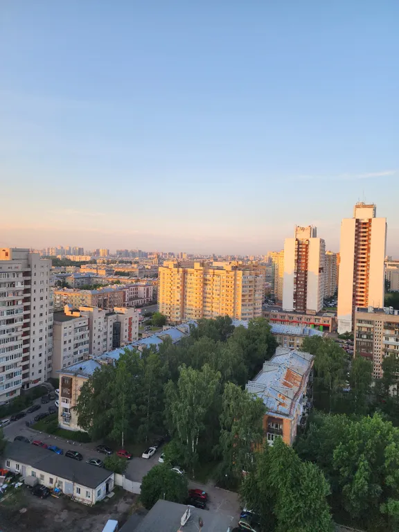 Квартира Квартира Уютная студия с видом на город — Санкт-Петербург