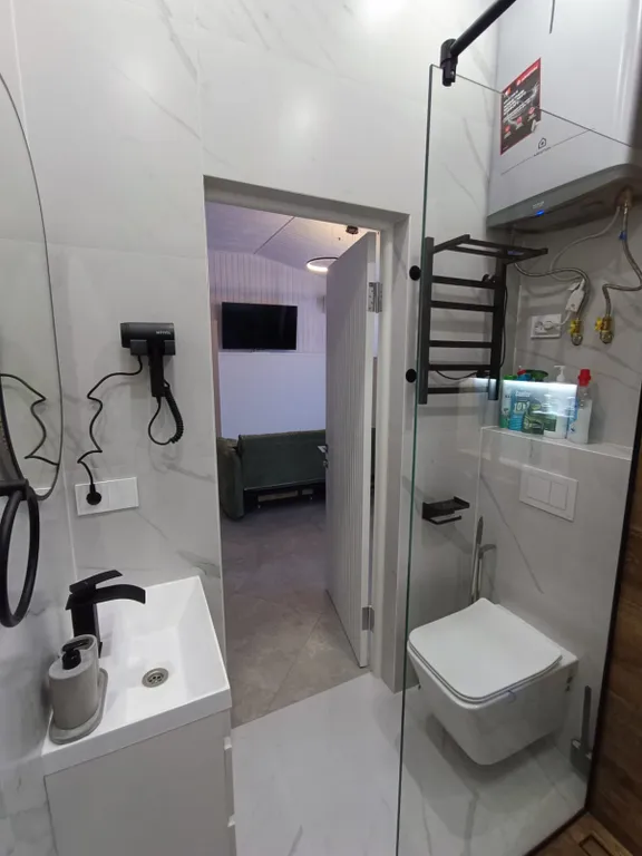 Студия в 7 минутах от моря для 4х гостей