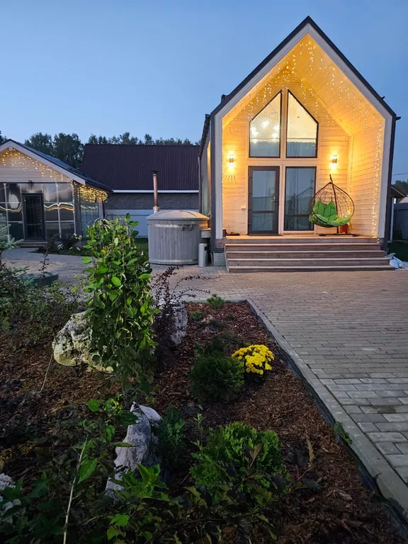 Коттедж Уютный барнхаус с баней вдали от городской суеты — аренда посуточно в Домодедово