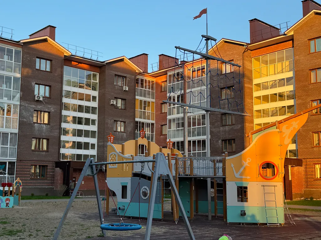 Квартира Квартира Студия с балконом для 4 гостей — Ярославль