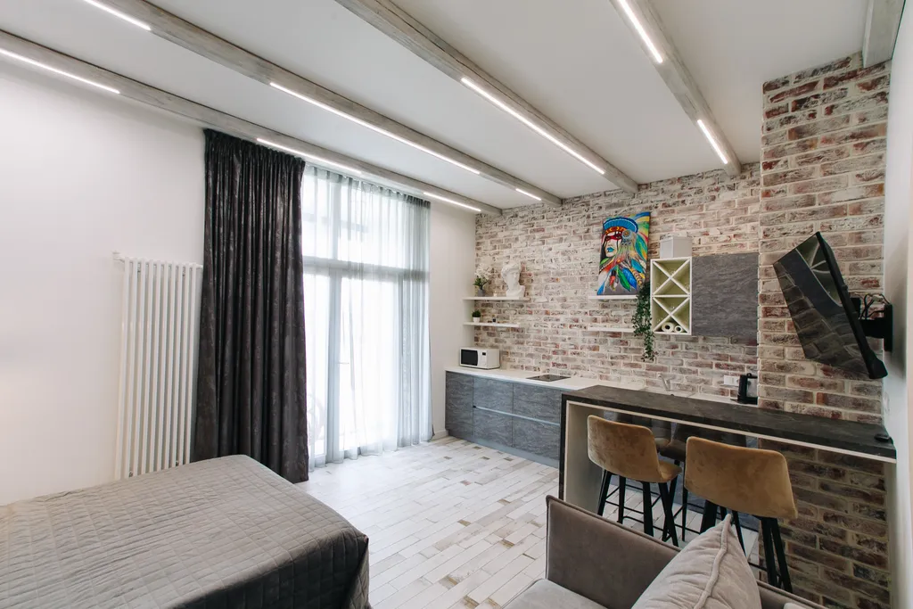 ТЕРРА48 | Премиальная студия Пентхаус|Penthouse в центре, ЖК Утро