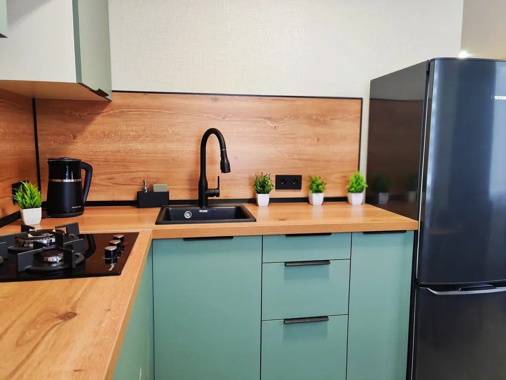 Стильная квартира с сауной, в центре города