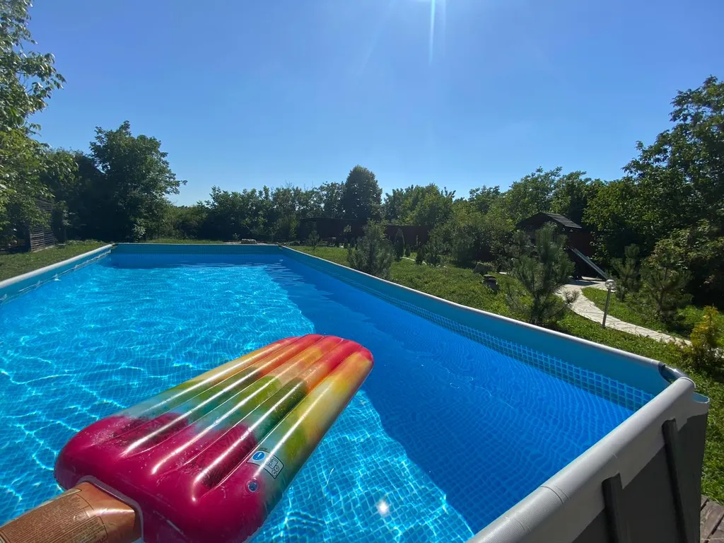 Коттедж Вилла на берегу реки Кубань с бассейном, баней, банным чаном — Елизаветинская