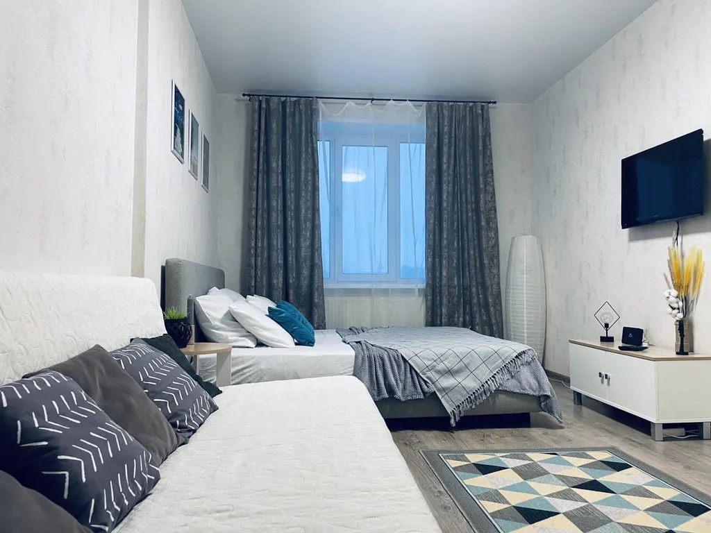 Стильнaя и уютная однокомнатнaя кваpтирa от сети гостевых квартир СОВА