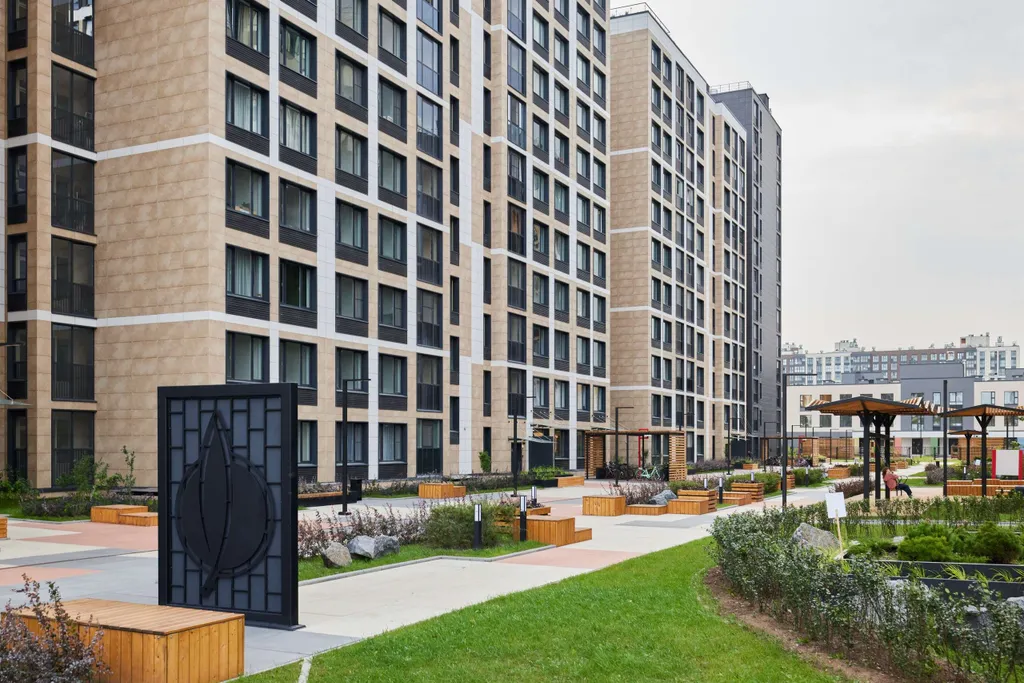 Квартира Квартира в новом доме, комфорт, балкон — Санкт-Петербург