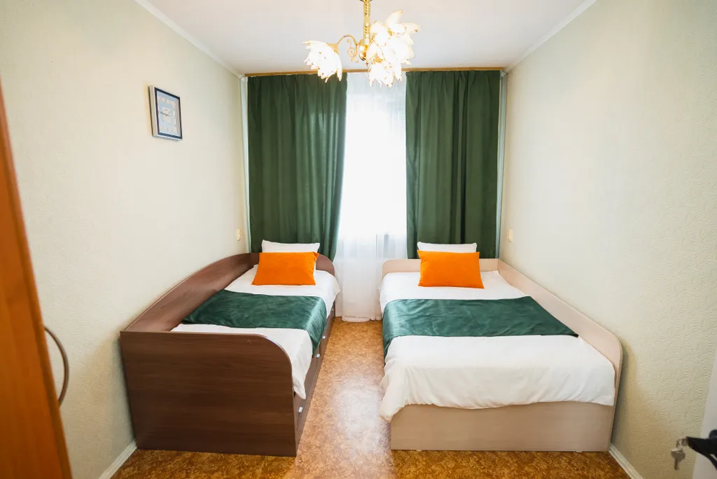 Просторна теплая двухкомнатная квартира с большим смартТВ