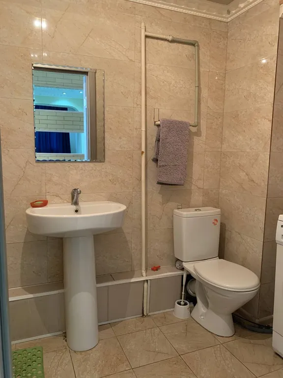 Уютно, на девятом этаже