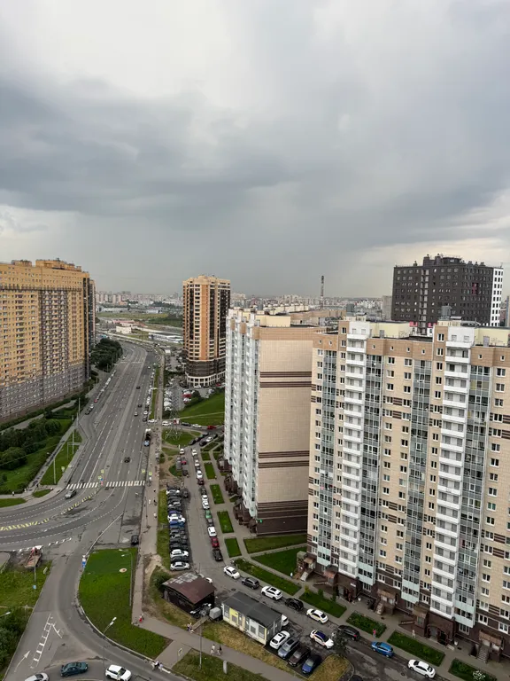 Уютная видовая студия рядом с парком и метро