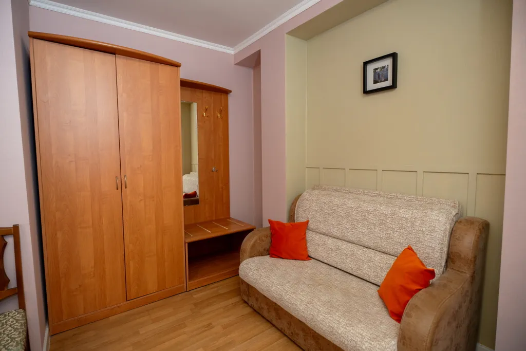 Квартира Квартира 3-местный "Семейный" с двуспальной кроватью и диваном — Ярославль