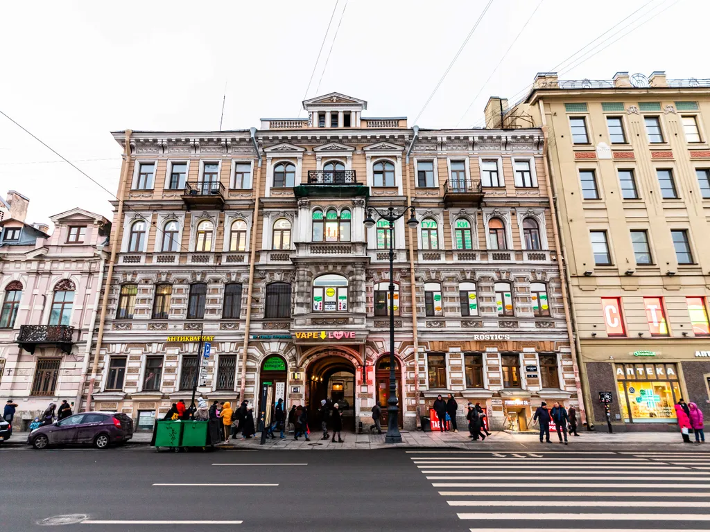 Квартира Квартира Двухуровневая студия напротив Московского вокзала — Санкт-Петербург